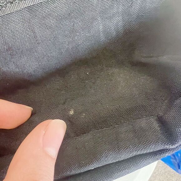 Kipling y2k Vintage Black Nylon Messenger Bag Laptop Bag Travel Bag - Picture 5 of 8